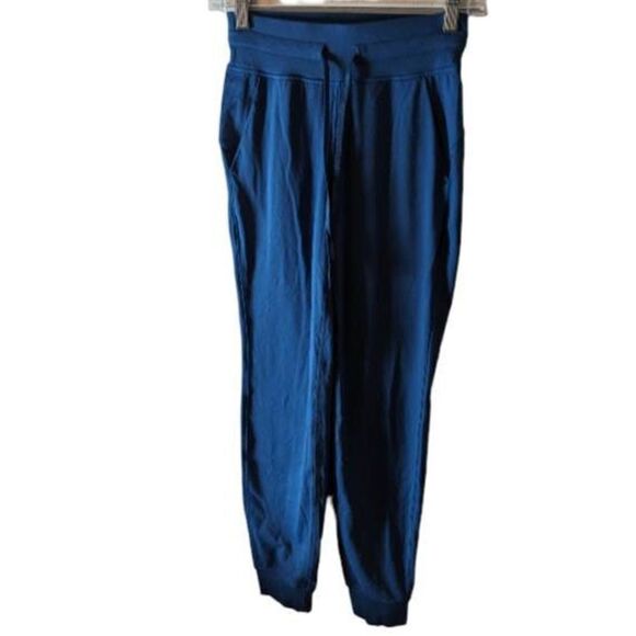NWOT LULULEMON ATHLETICA Ready To Rulu Pant 'Updated' in Blue Borealis Size 2 - Picture 6 of 6